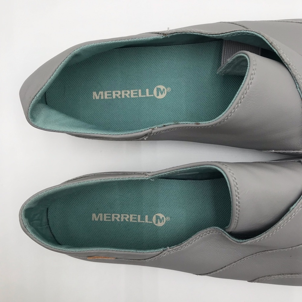 Merrell Women's Gray Slip-On Loafers - Picture 6 of 10